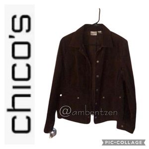 Chico’s corduroy jacket size M
